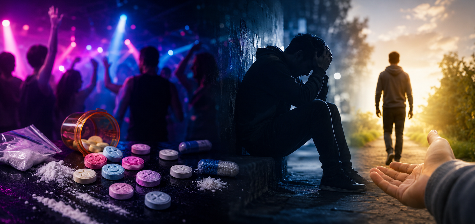 Street Drugs and Party Drugs ("Dancing Pills"): Understanding the Risks, Addiction and Evidence-Based Treatment